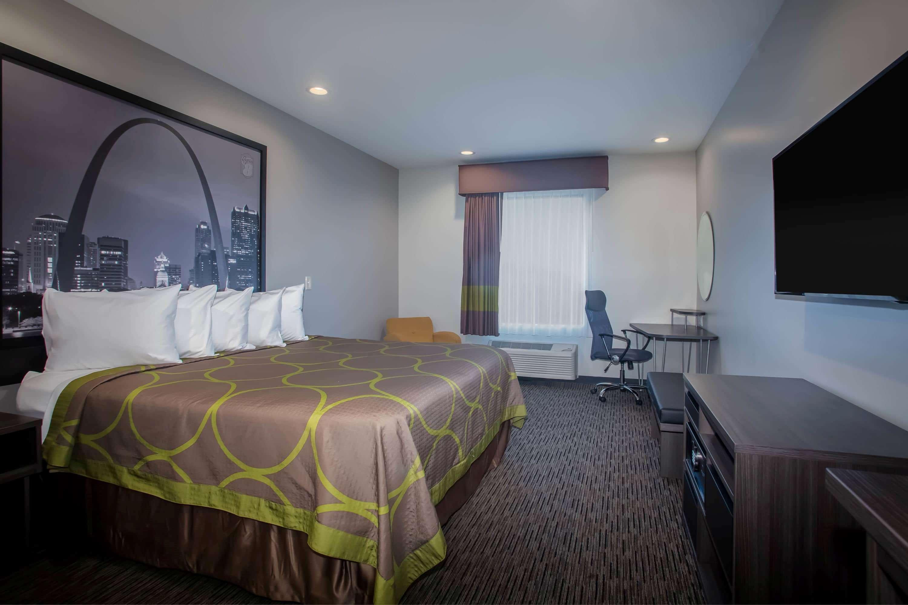 Super 8 By Wyndham St. Louis North Hotell Exteriör bild